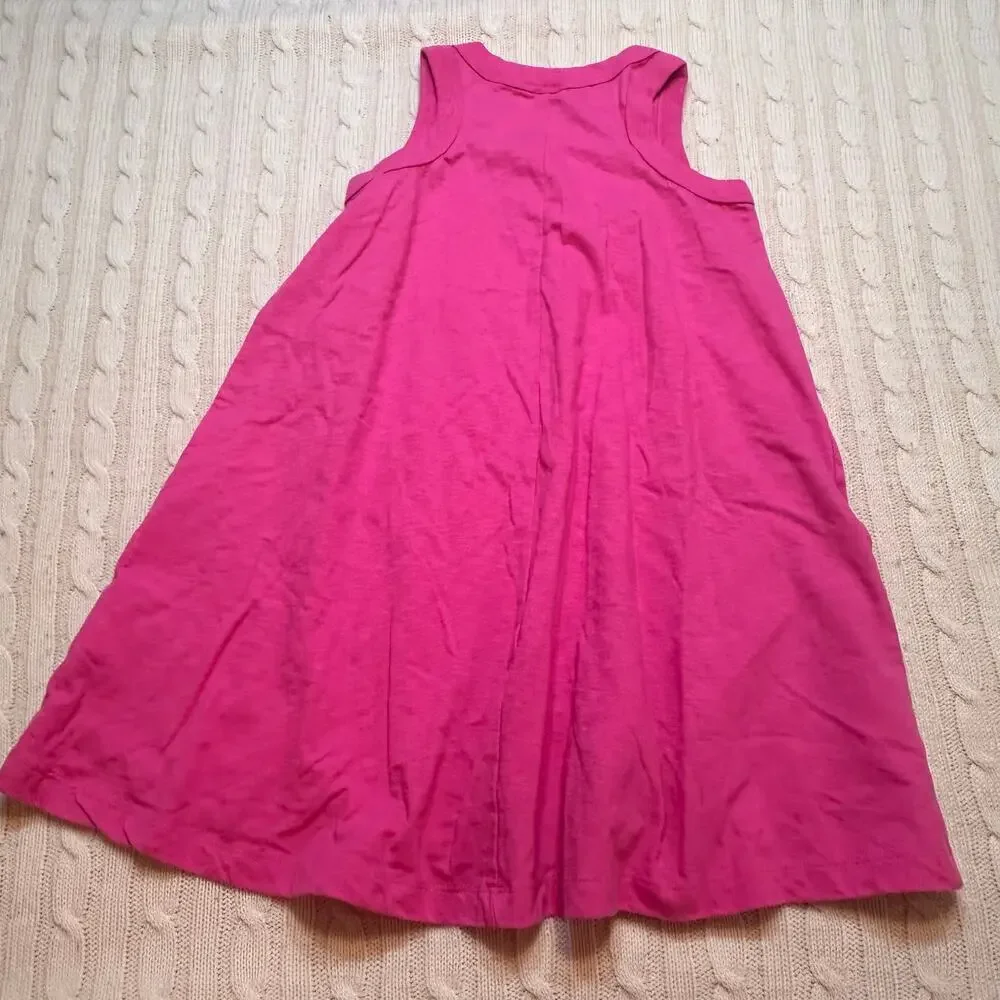 Gap Pink Shirt Dress sz S (6-7) Tank Top Dress